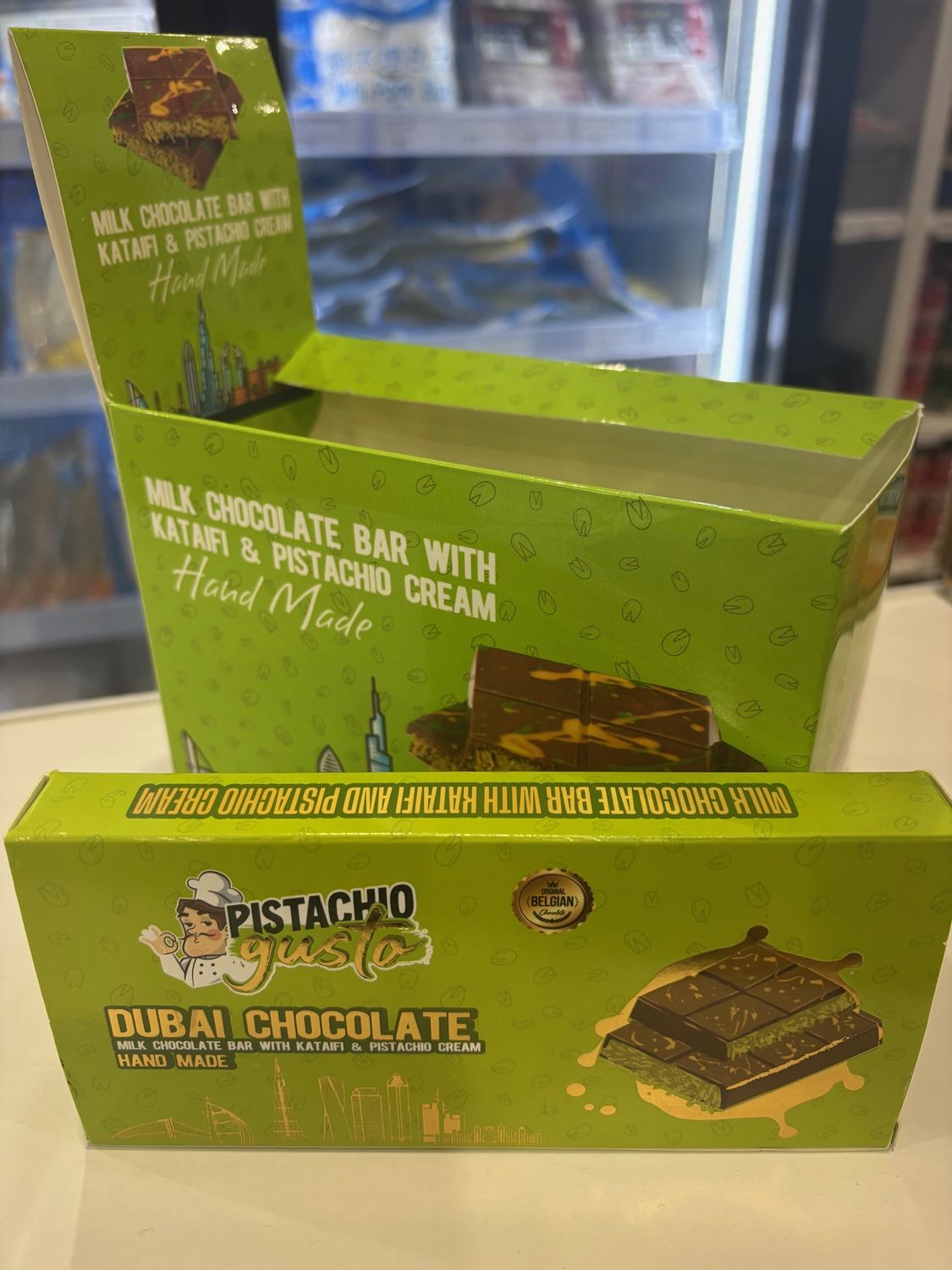 Pistachio Gusto Dubai Chocolate 200g