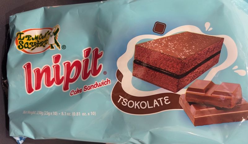 Lemon Square Inipit Chocolate 23gx10