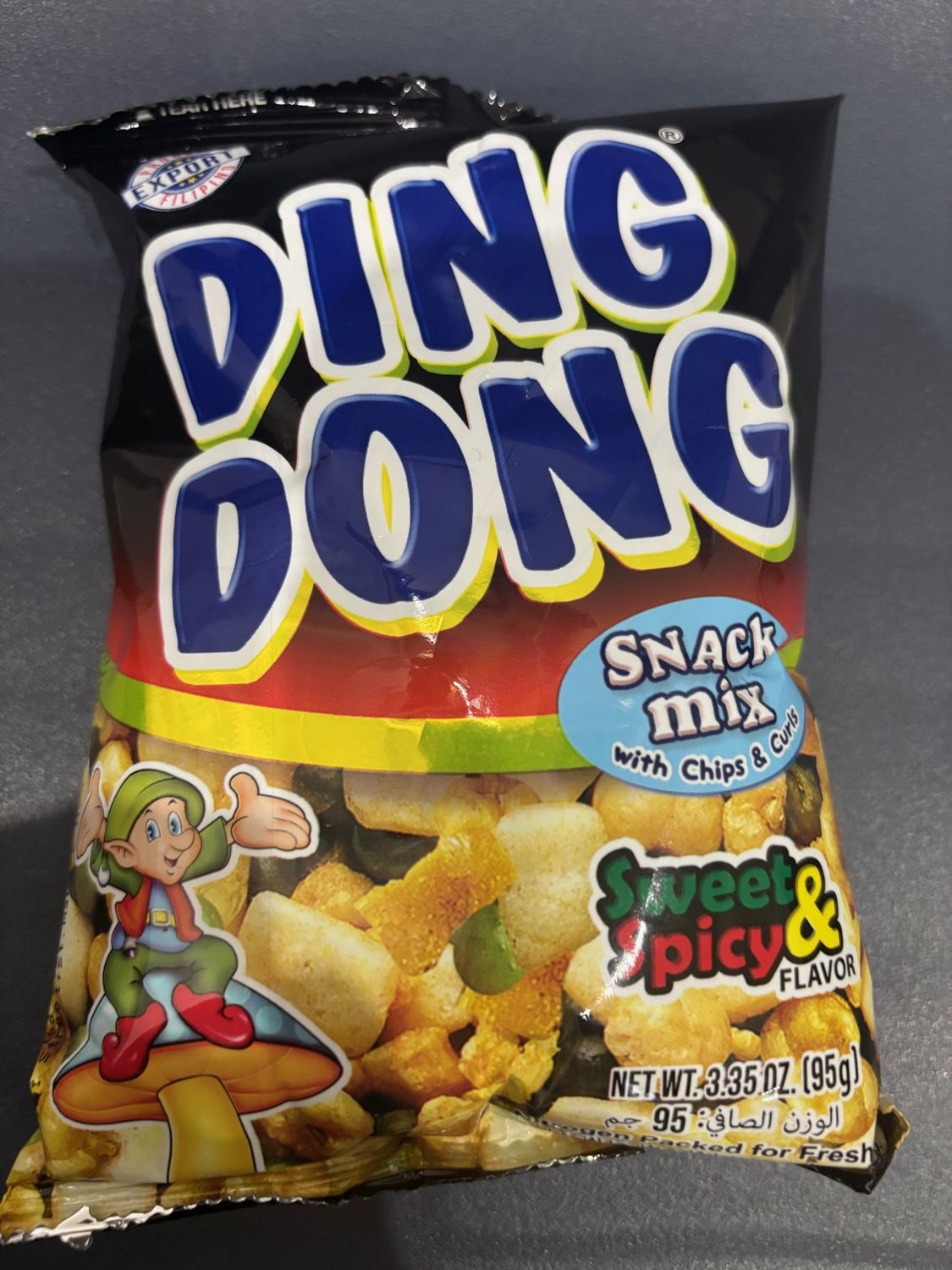 Ding Dong Snack Mix Sweet &amp; Spicy 100g Red