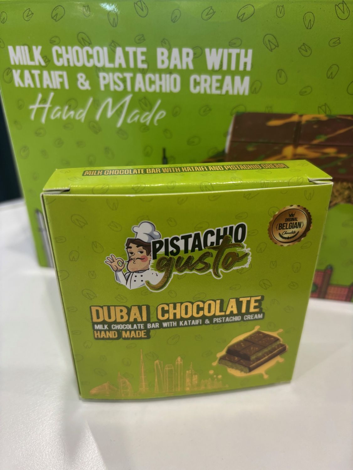 Pistachio Gusto Dubai Chocolate 100g