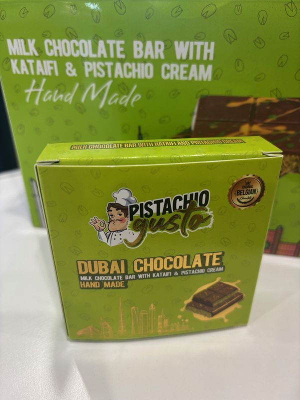 Pistachio Gusto Dubai Chocolate 100g