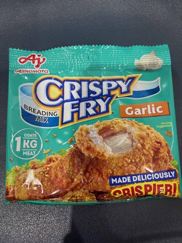 Crispy Fry Breading Mix Ajinomoto Garlic 62g