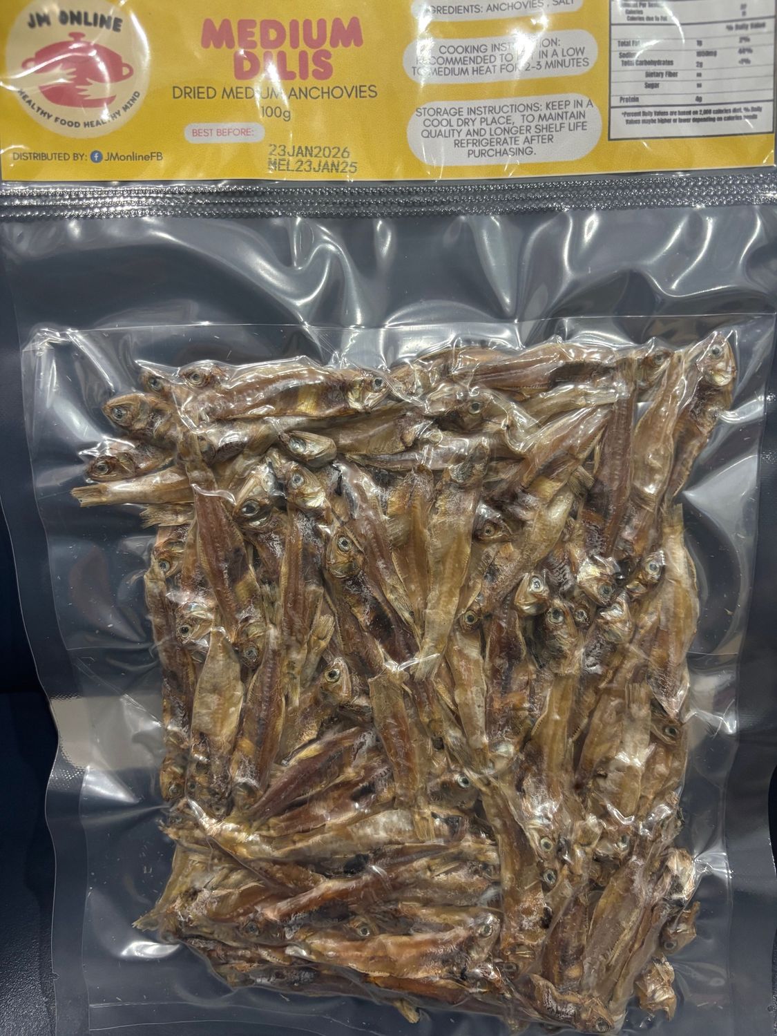 JM Online Medium Dilis 100g