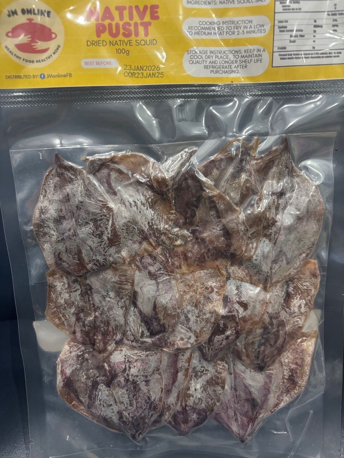JM Online Native Pusit 100 g
