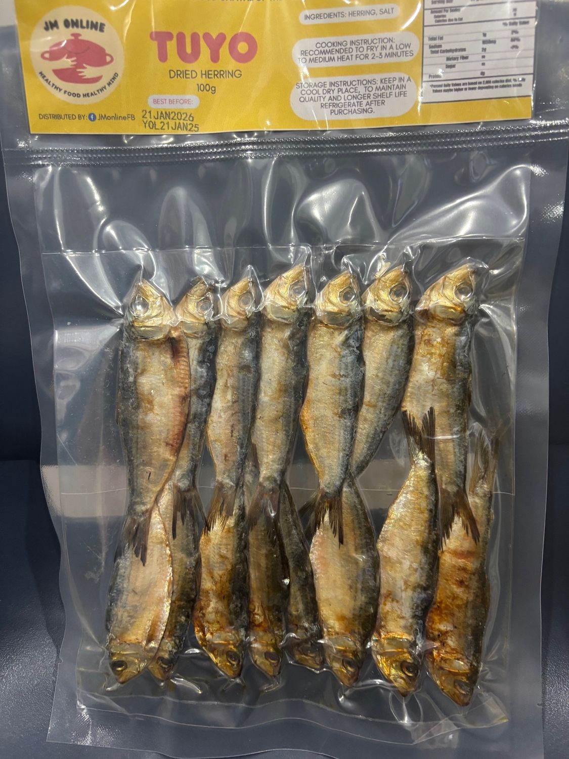 JM Online Tuyo Salinas 100 gr
