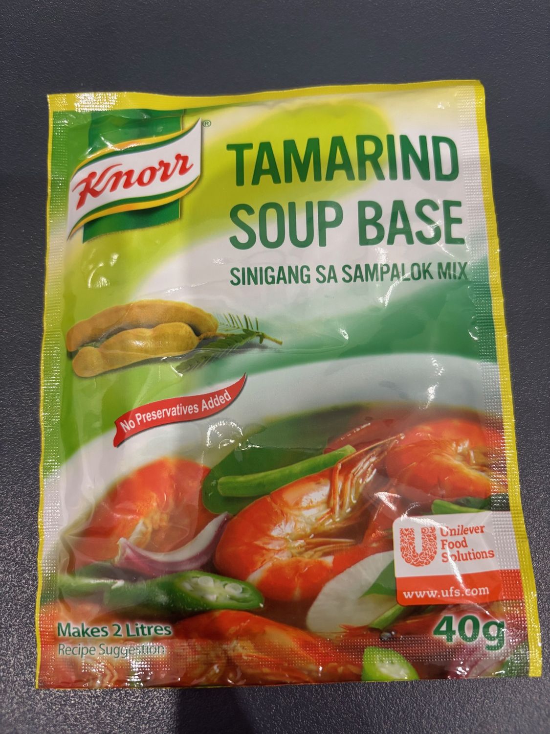 Knorr Tamarind Soup Base Sinigang sa sampalok 40g