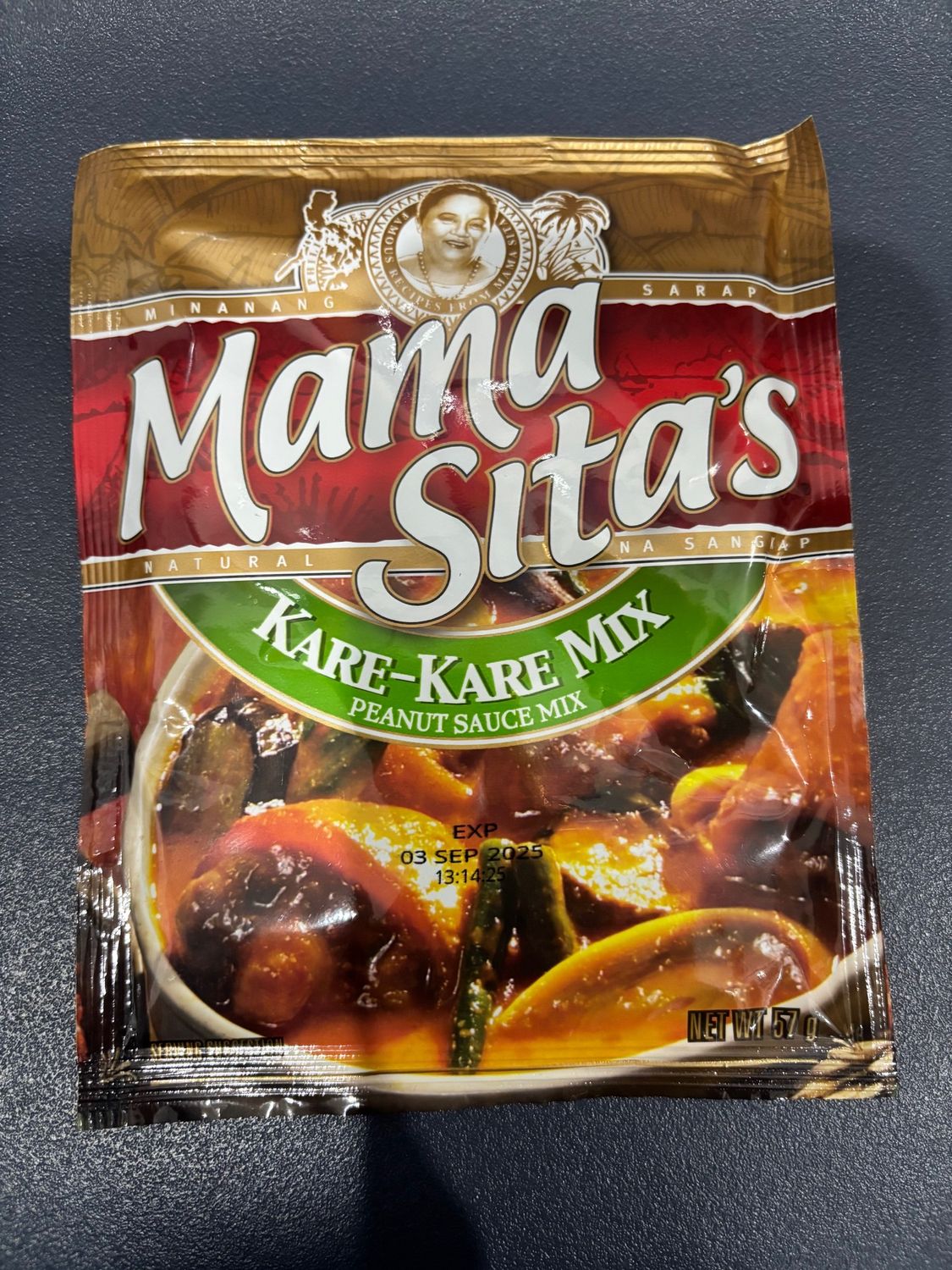 Mama Sita&#39;s Recipe Mix Kare Kare Stew Base 57g