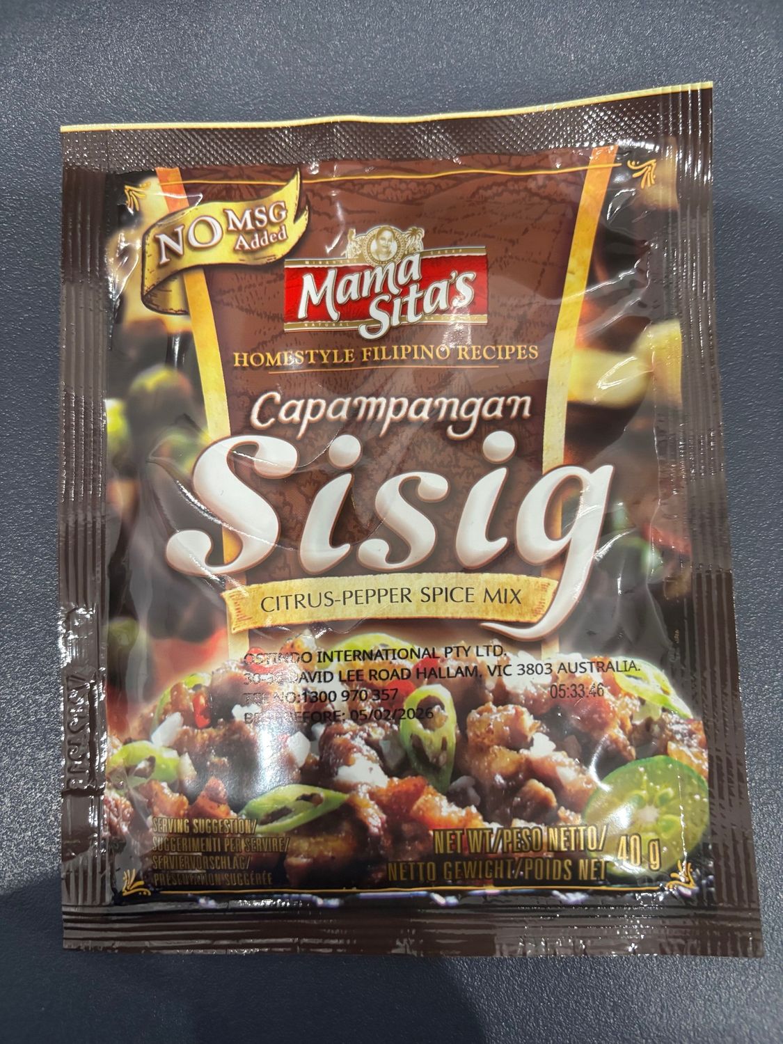 Mama Sita&#39;s Sisig 40g