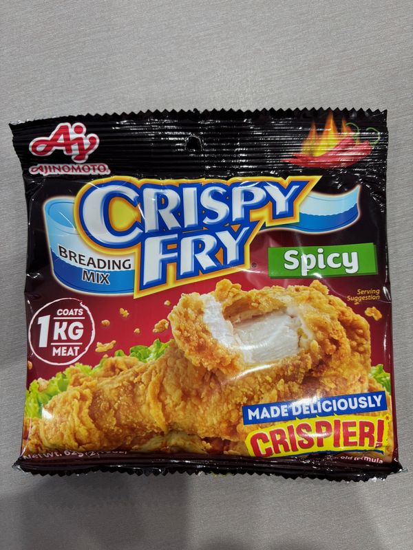 Crispy Fry Breading Mix Ajinomoto Spicy 62g