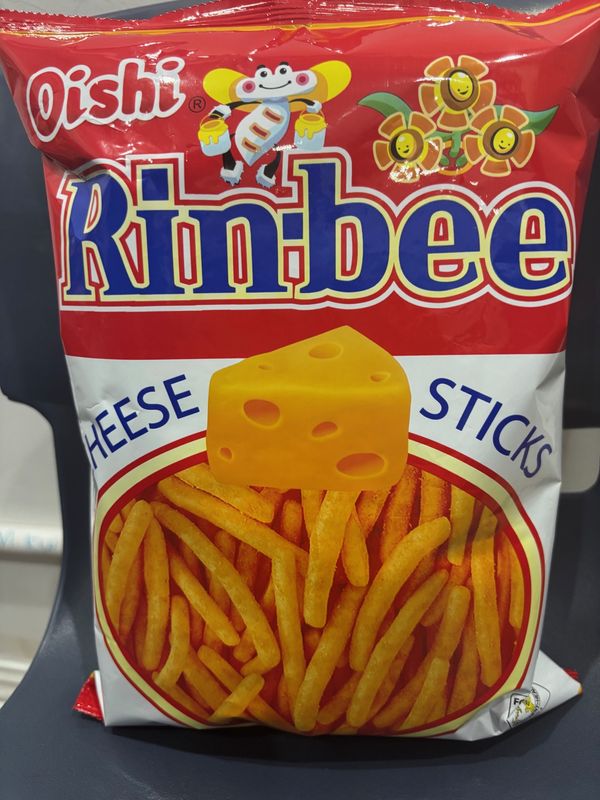 Oishi Rinbee Cheese Sticks 85g