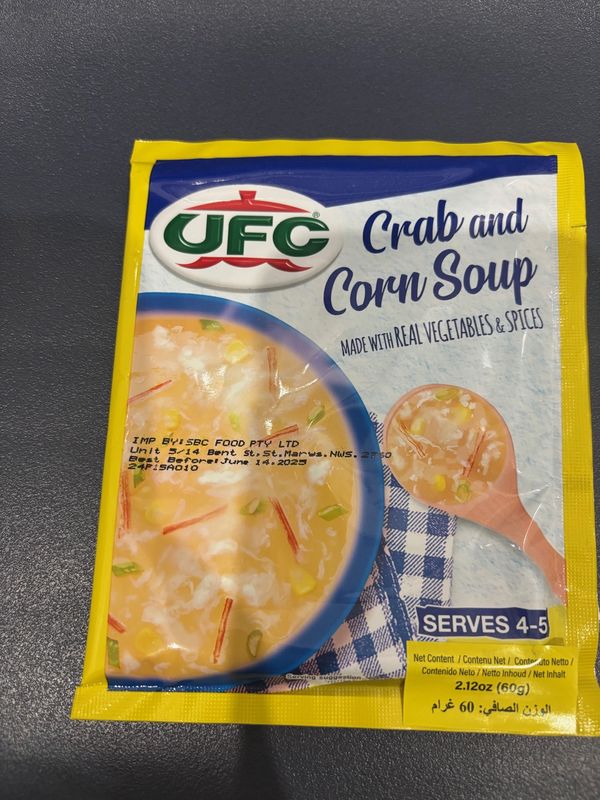 UFC Crab n Corn 60g
