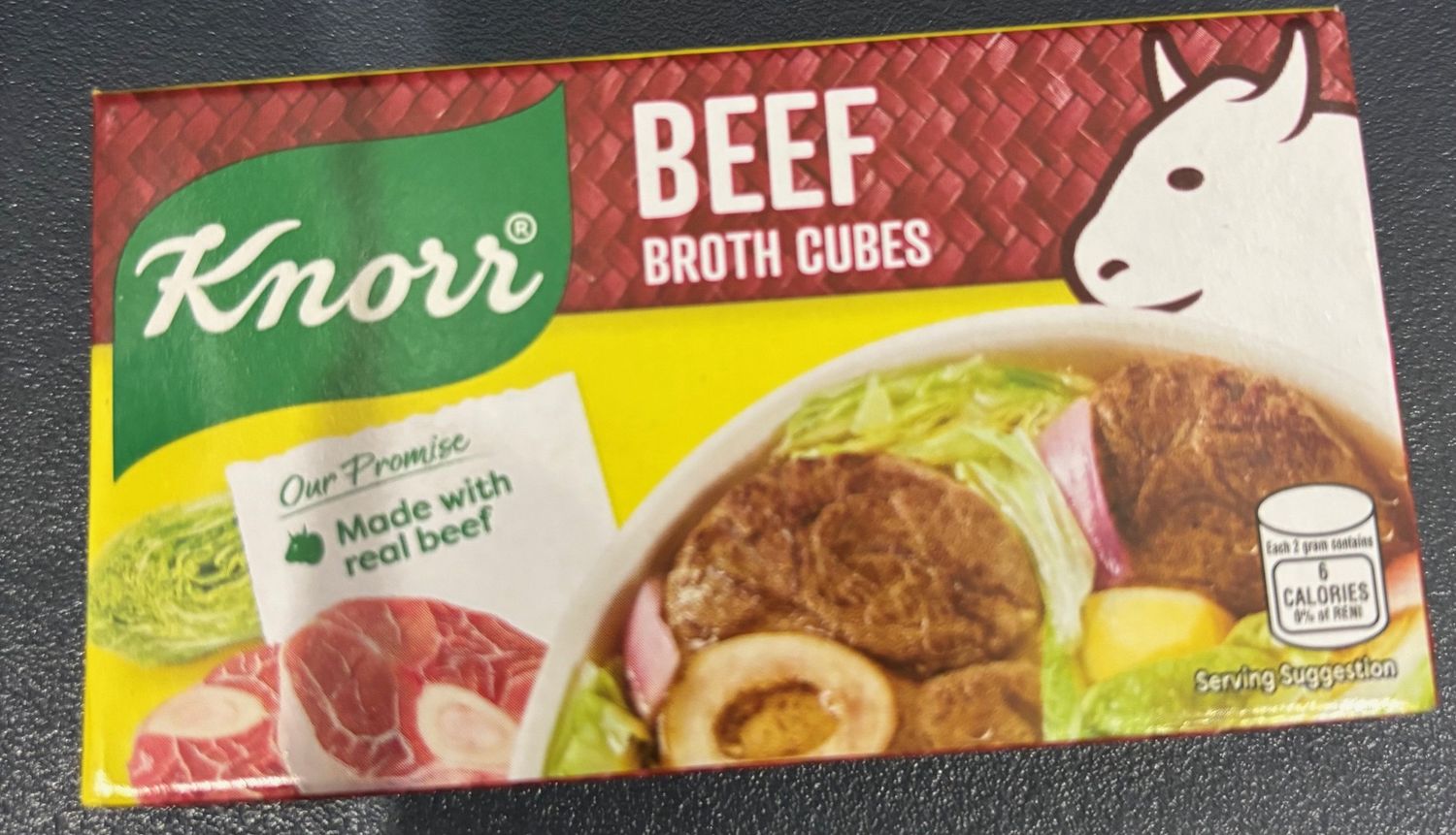 Knorr Beef Broth Cubes 60g