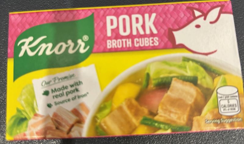 Knorr Pork Broth Cubes 60g