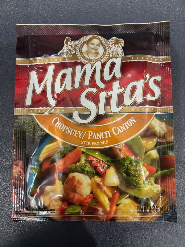 Mama Sita&#39;s Recipe Mix Chop Suey Stir Fry 40g