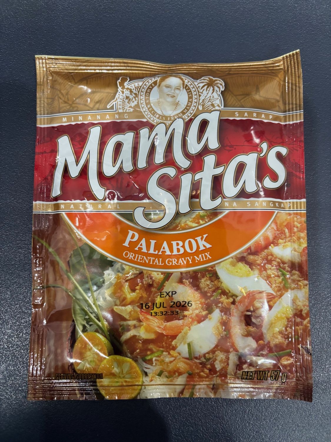 Mama Sita&#39;s Recipe Mix Palabok Oriental Gravy 57g