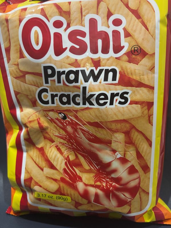 Oishi Prawn Chips Family Size Classic 90g