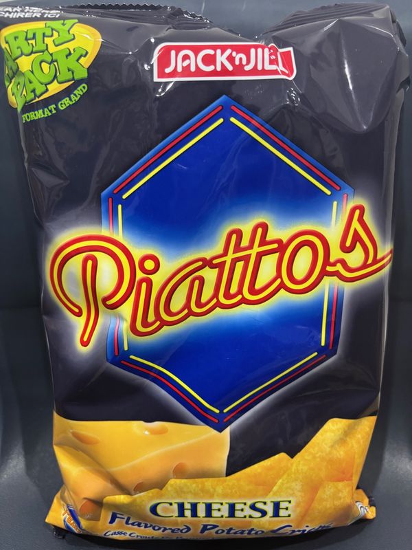 Jack n Jill Piattos Chips Cheese Blue 212g