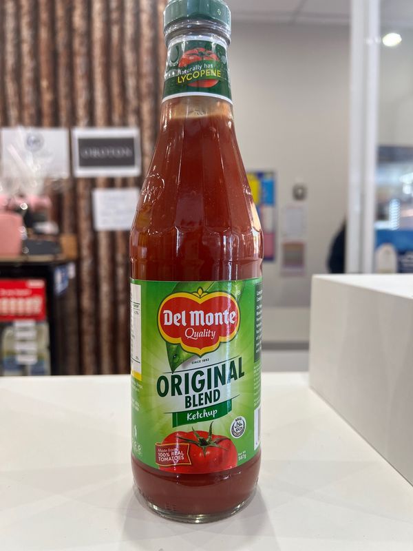 Del Monte Original Blend Tomato Ketchup 567g bottle
