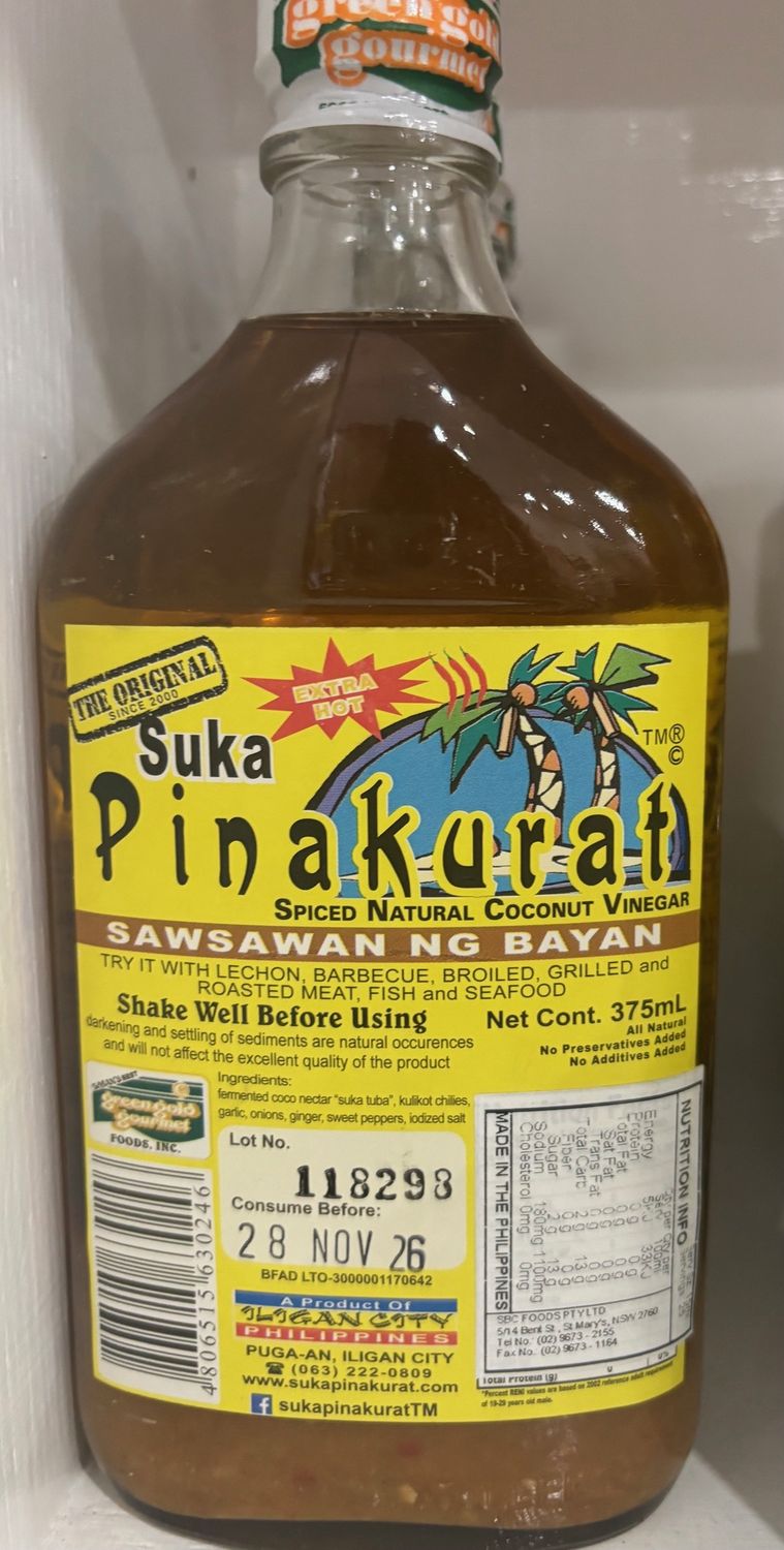Pinakurat Suka Extra Hot 375ml