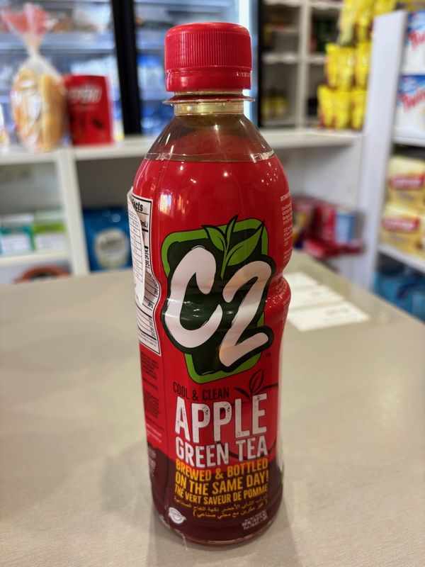 C2 Green Tea Apple 500mL Red