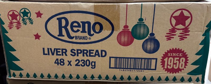 Reno Liver Spread Big 230gx48 in a BOX