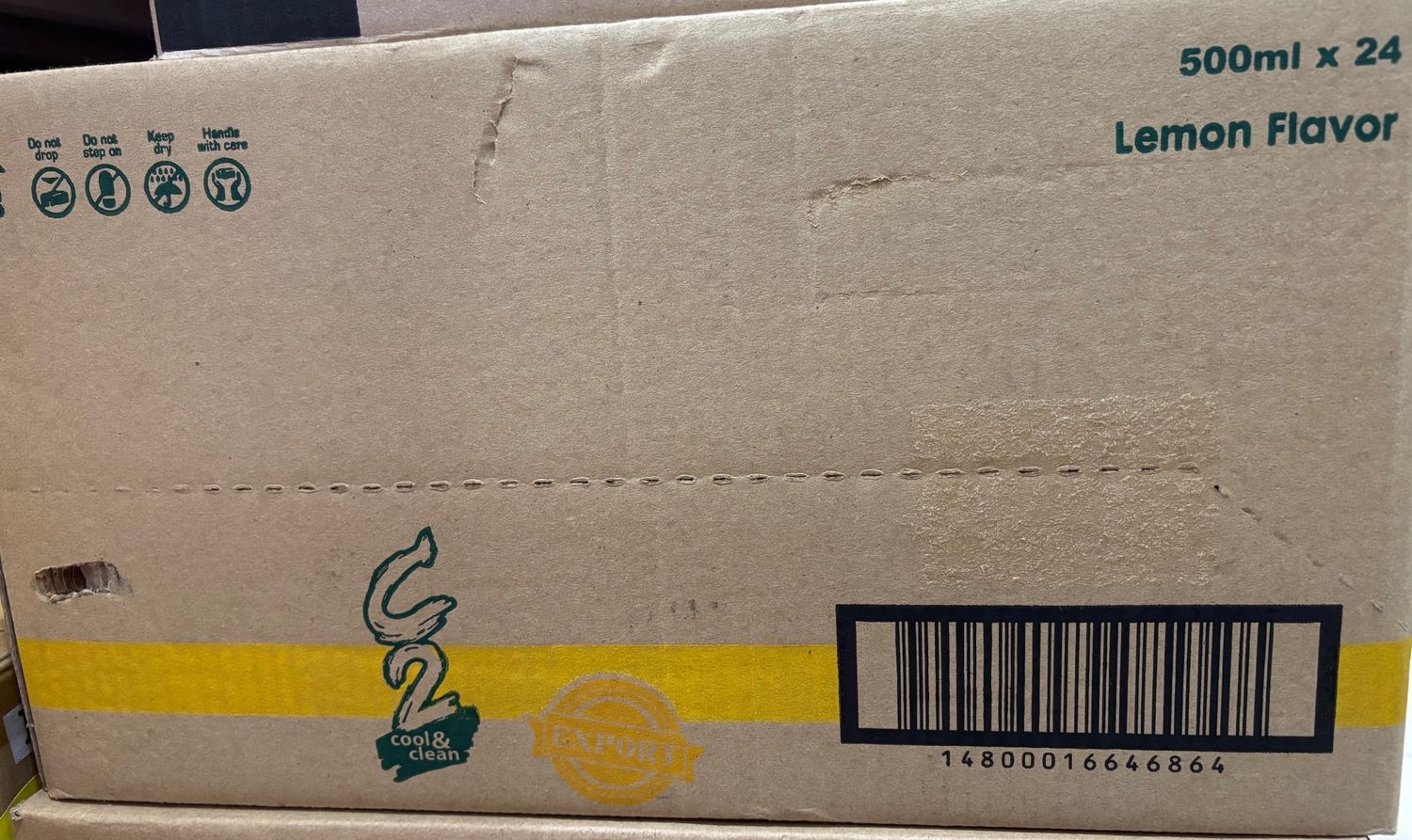 C2 Lemon 500mLx24 in a BOX