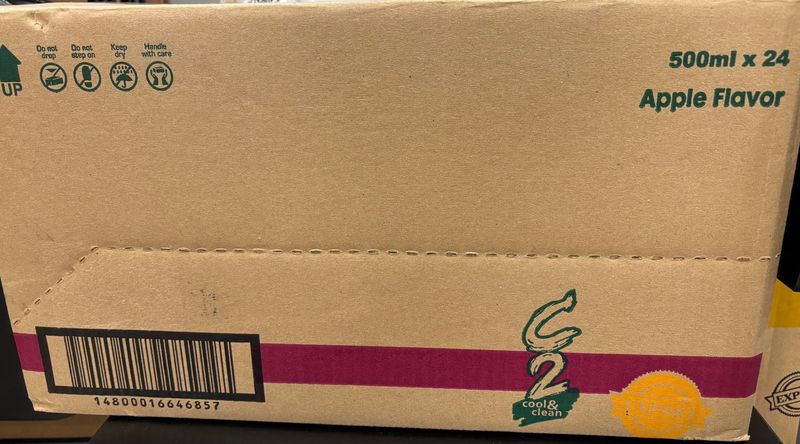C2 Apple 500mLx24 in a BOX