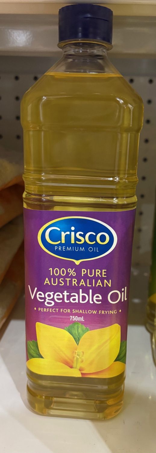 Crisco Vegetable Oil 750mL