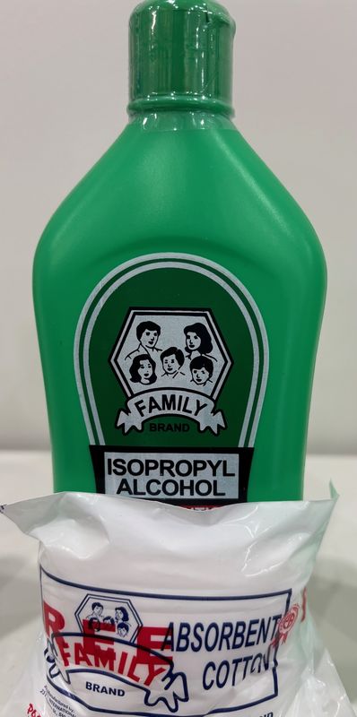 Family Isopropyl Alcohol Green 70% 473ml