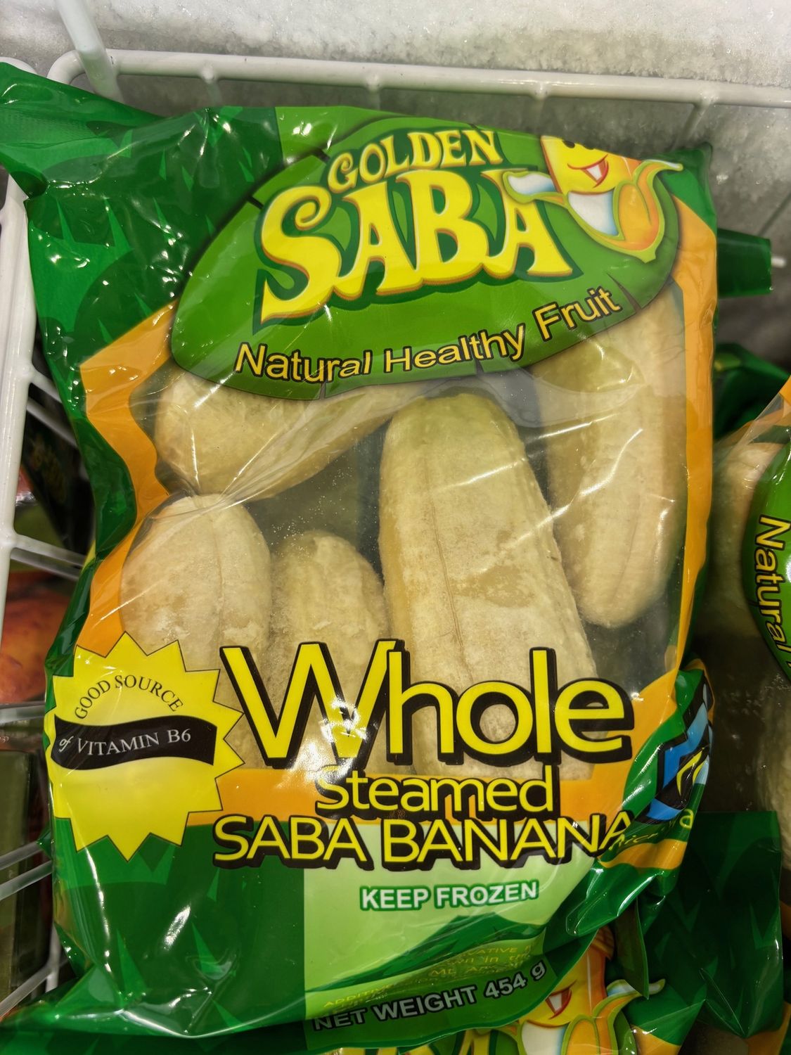 Golden Saba Whole Steamed Banana 454g