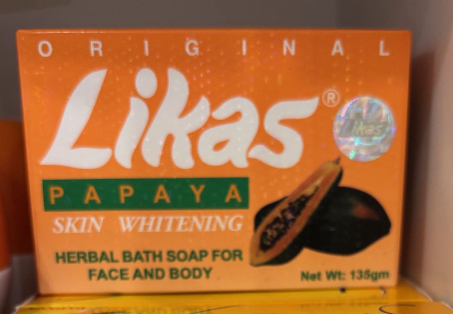 Likas Papaya Skin Whitening Soap 135g