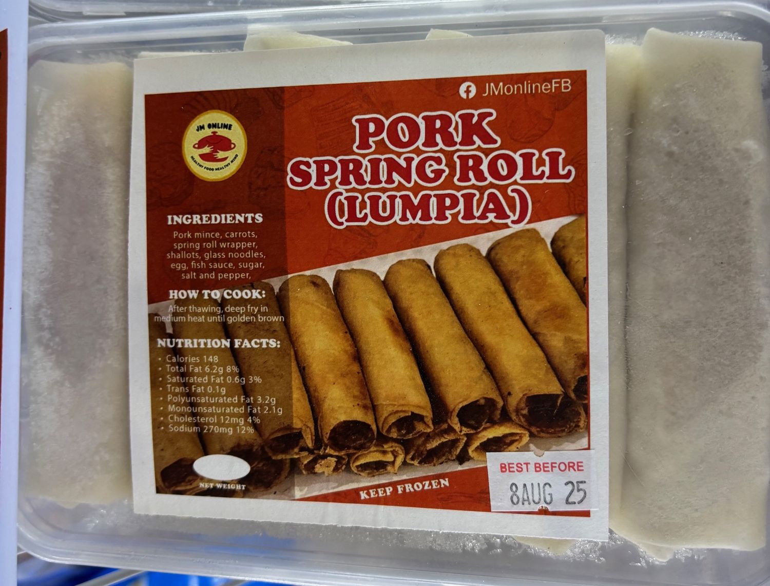 JM Online Pork lumpia