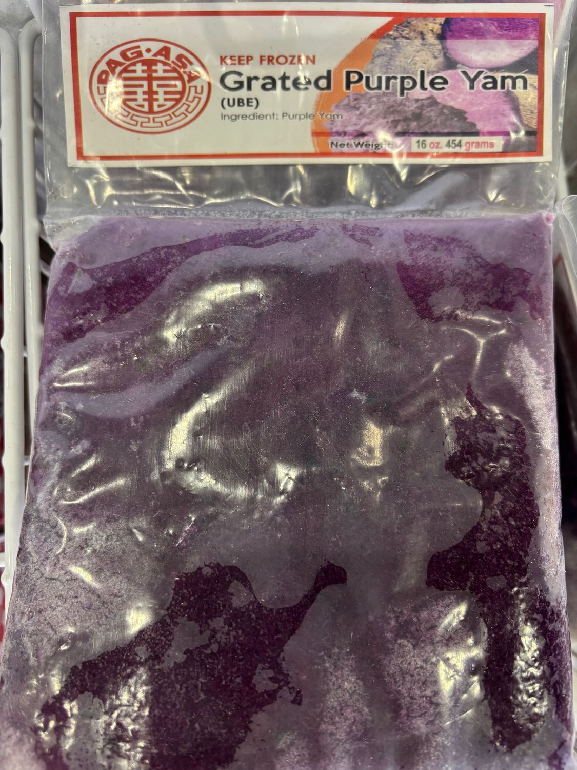 Pagasa Grated Purple Yam Ube 454g
