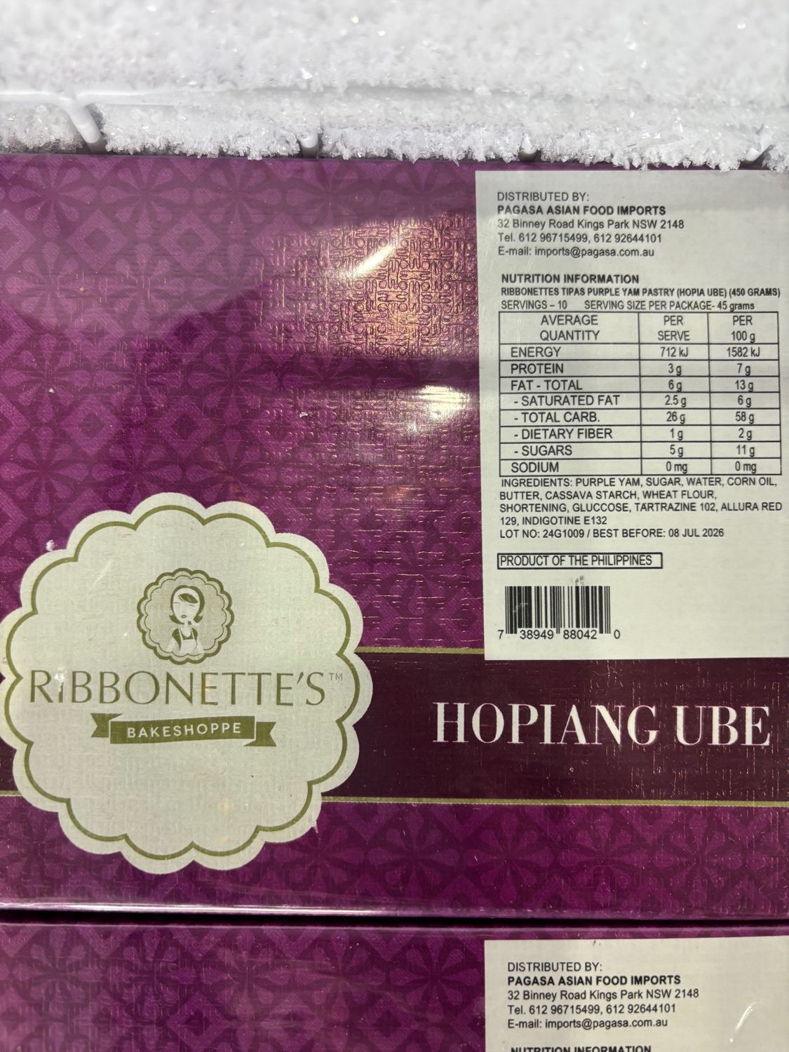 Ribonettes Hopia Tipas Ube