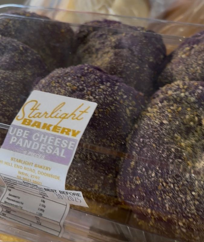 Starlight Ube Cheese Pandesal