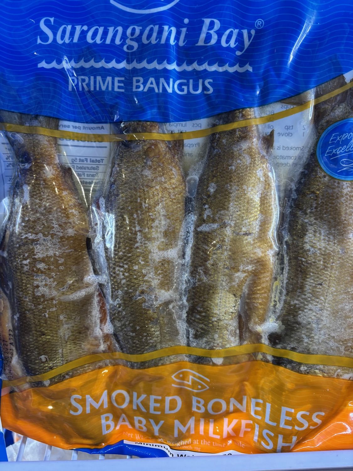 Sarangani Smoked Deboned Baby Milkfish 350g