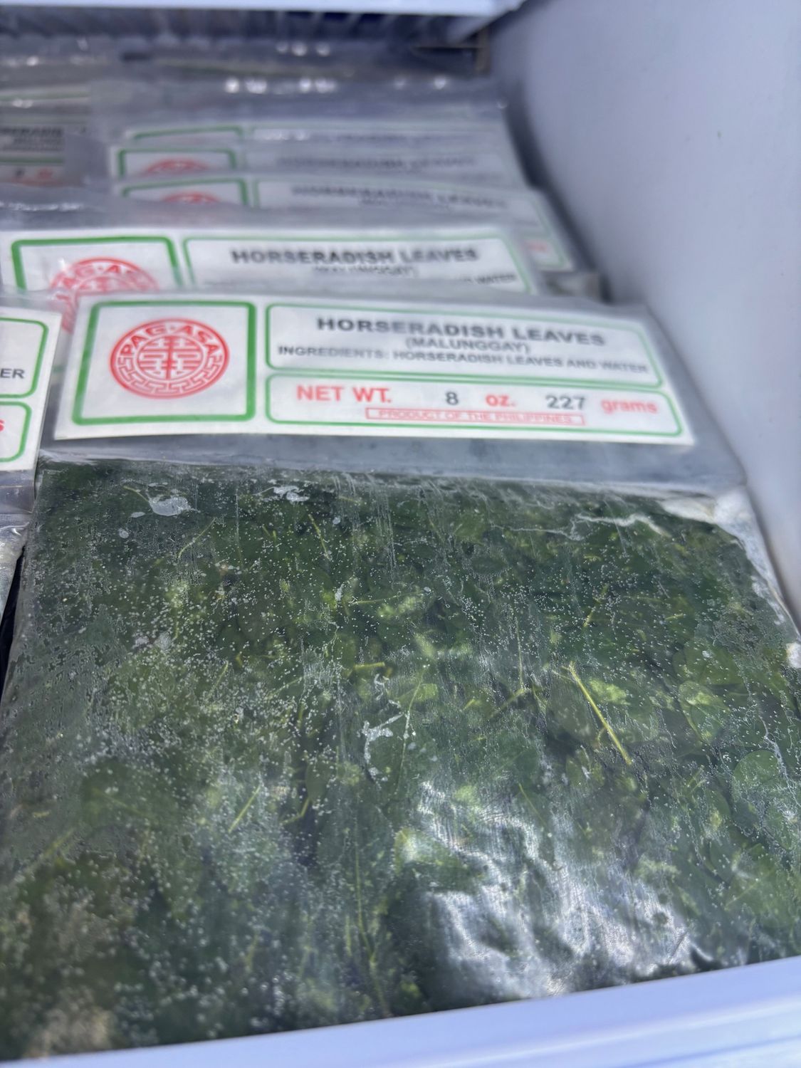 Pagasa Frozen Leaves Malunggay Horseradish 226g