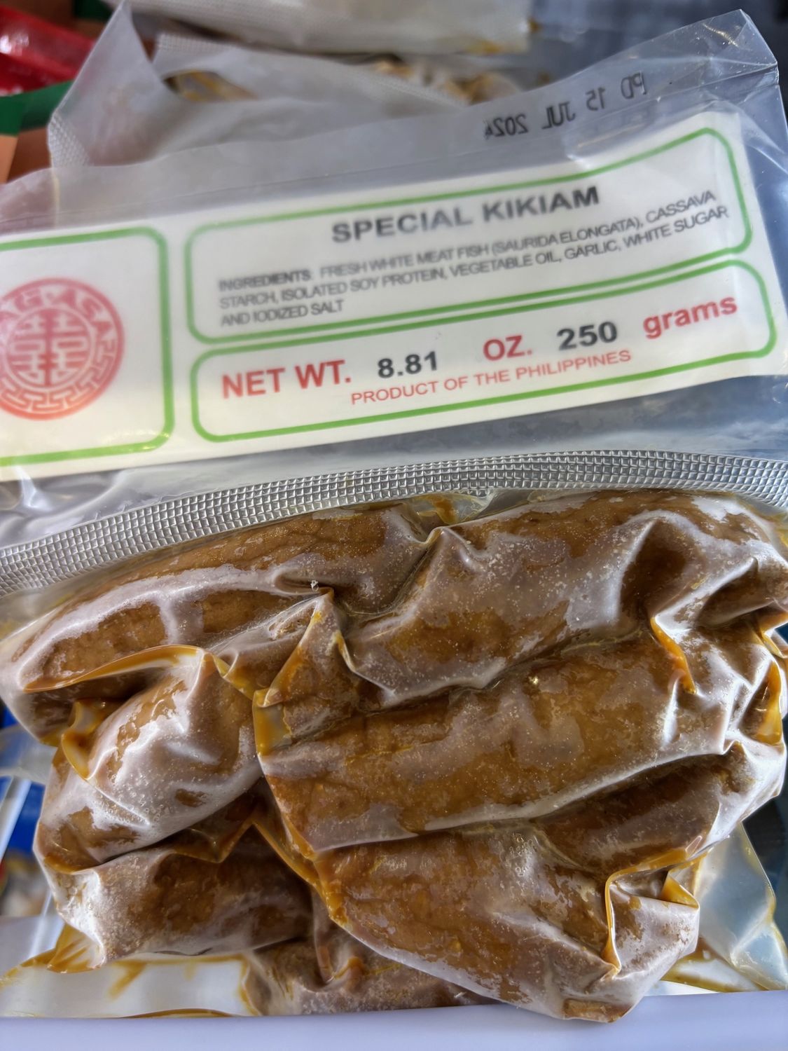 Pagasa Kikiam Roll Special 250g