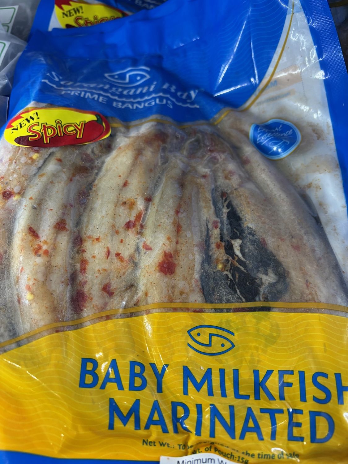 Sarangani Baby Split Marinated Milkfish Spicy 400g