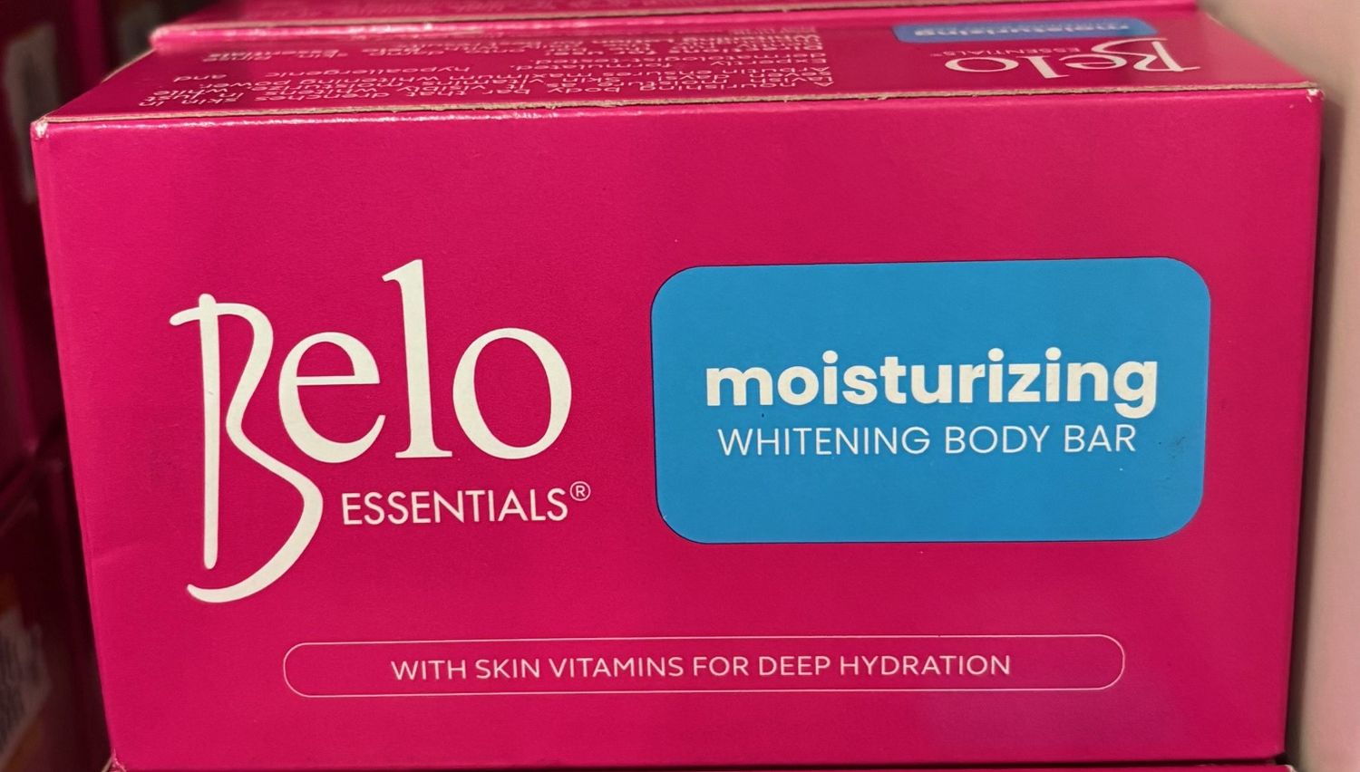 Belo Whitening Body Bar Soap Skin Moisturizing (Blue) 135g