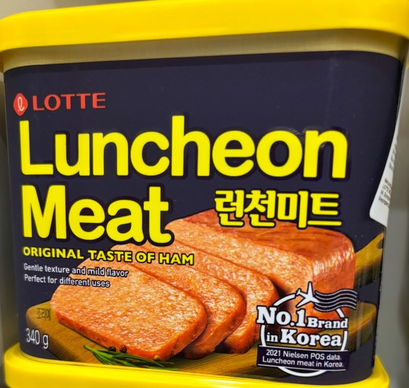 Lotte Food Canned Luncheon Meat Original 340g