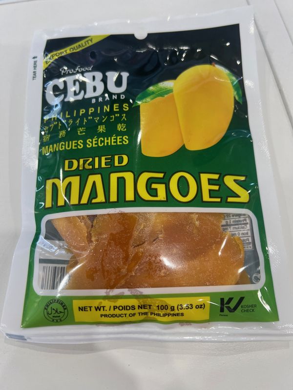 Cebu Dried Mango 100g