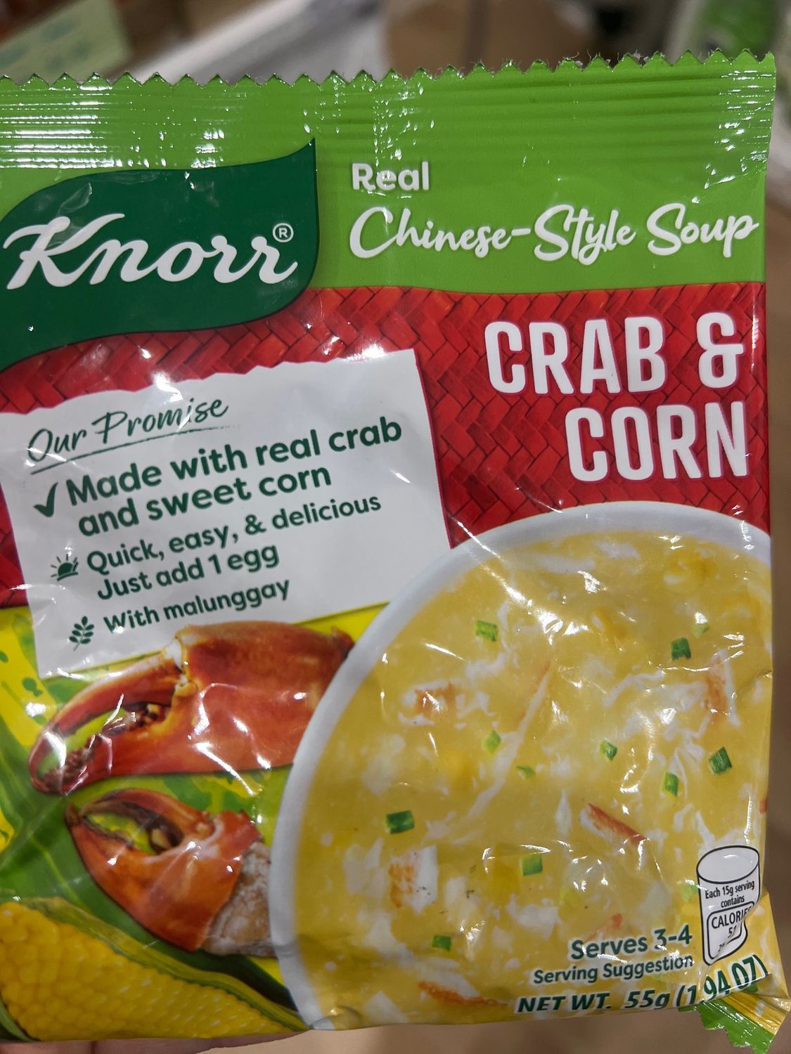 Knorr Crab n Corn Soup 55g