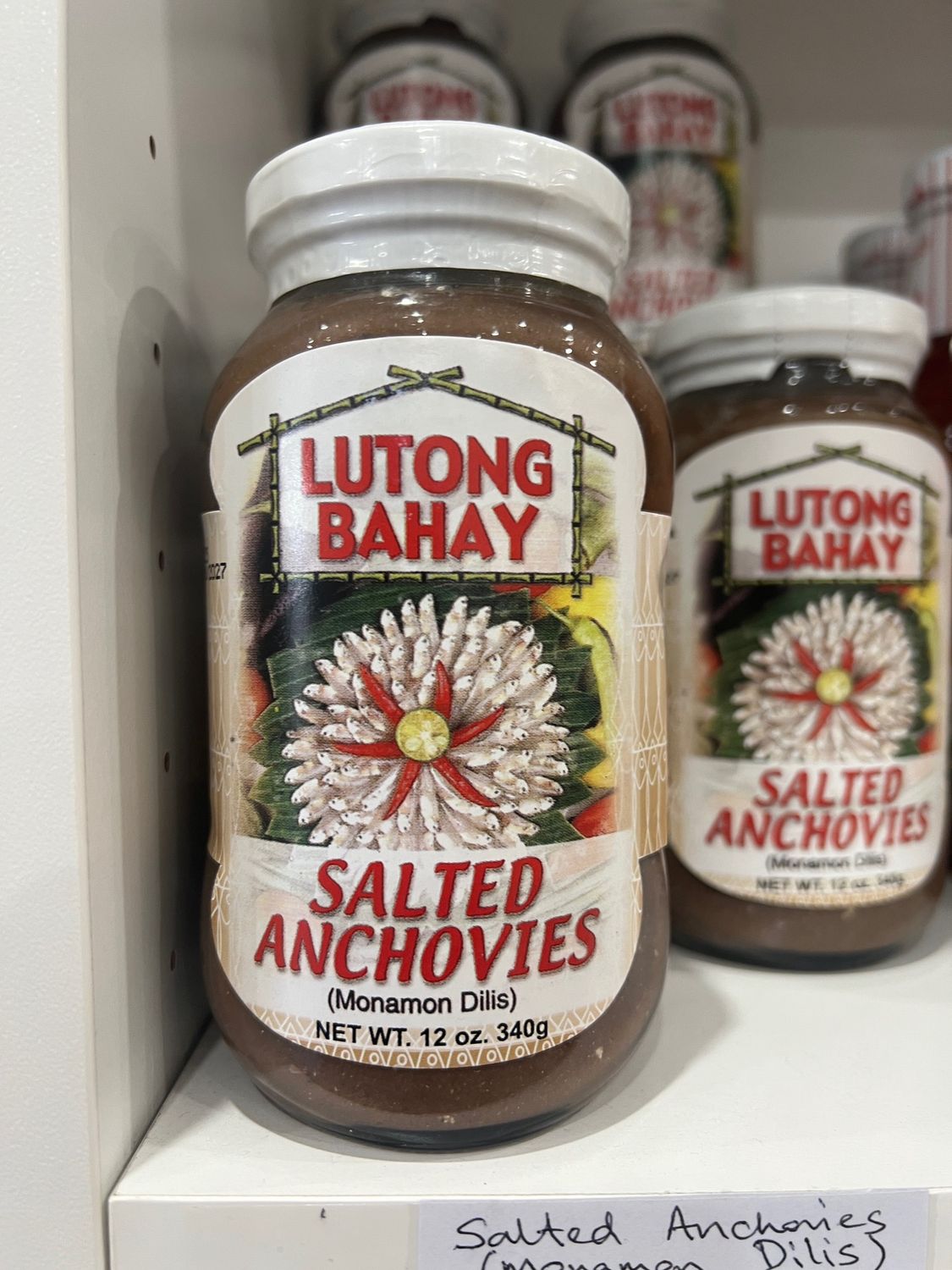 Lutong Bahay Salted Anchovies (Monamon Dilis) 340g