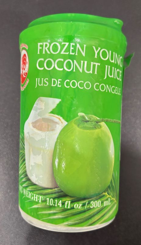 Cock Brand Frozen Coconut Juice (cup) 300mL