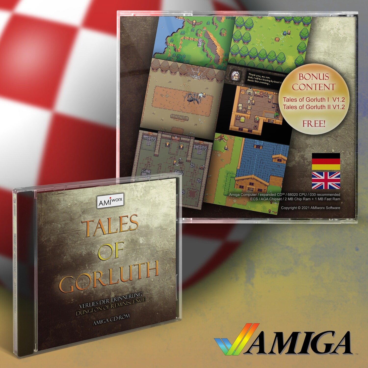 Tales of Gorluth III - AMIGA CD-ROM / CD32 - VERSANDKOSTENFREI / FREE SHIPPING