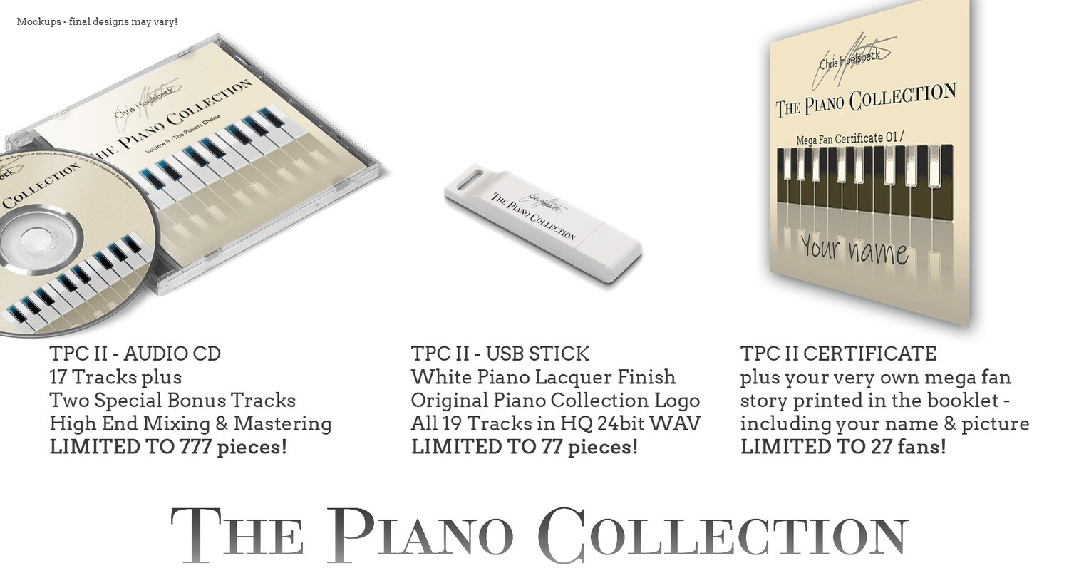 Chris Huelsbeck The Piano Collection - Volume II: The Players Choice AUDIO CD - VERSANDKOSTENFREI / FREE SHIPPING