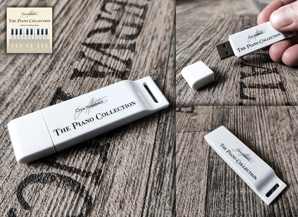 Chris Huelsbeck The Piano Collection - Volume II: The Players Choice USB Stick (Limited!)