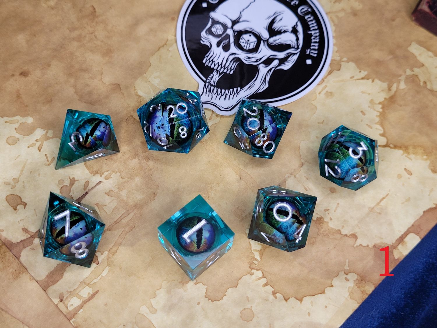 Liquid Core Dice set