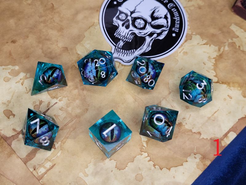 Liquid Core Dice set